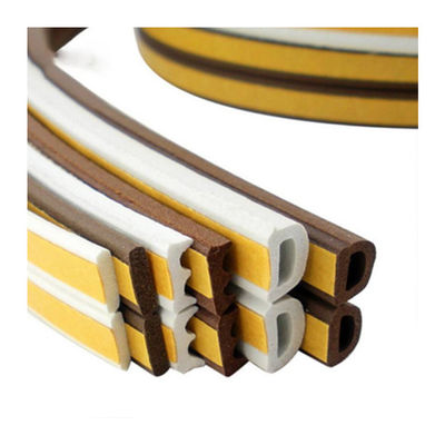 Largeur de 3 à 50 mm CLJ EPDM en mousse pour les joints de fenêtre et de porte hauteur de pile 3 à 25 mm Noir/gris/brun/blanc/autres couleurs