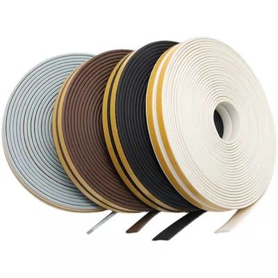 Largeur de 3 à 50 mm CLJ EPDM en mousse pour les joints de fenêtre et de porte hauteur de pile 3 à 25 mm Noir/gris/brun/blanc/autres couleurs
