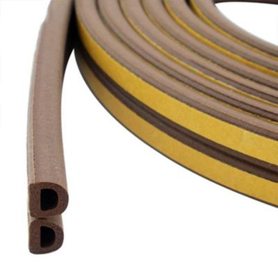 Largeur de 3 à 50 mm CLJ EPDM en mousse pour les joints de fenêtre et de porte hauteur de pile 3 à 25 mm Noir/gris/brun/blanc/autres couleurs