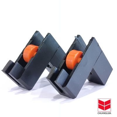 Rodeau à poulie de conception moderne résistant au vent facile à installer pour porte et fenêtre