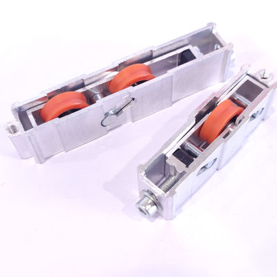 Rouleau de porte et de fenêtre à haute charge brun pour aluminium et alliage de zinc