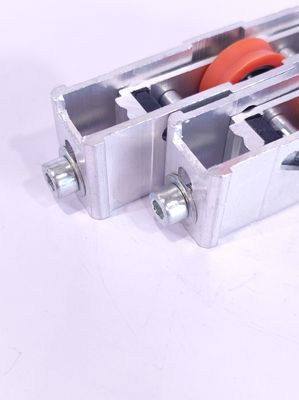 Rouleau de porte et de fenêtre à haute charge brun pour aluminium et alliage de zinc