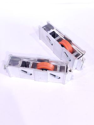 Rouleau de porte et de fenêtre à haute charge brun pour aluminium et alliage de zinc