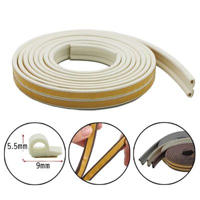 Portes et fenêtres avec bandes d'étanchéité en caoutchouc en mousse souple EPDM