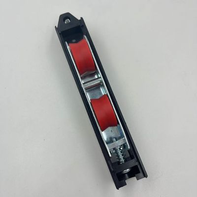 Rouleaux de porte de patio coulissante en noir