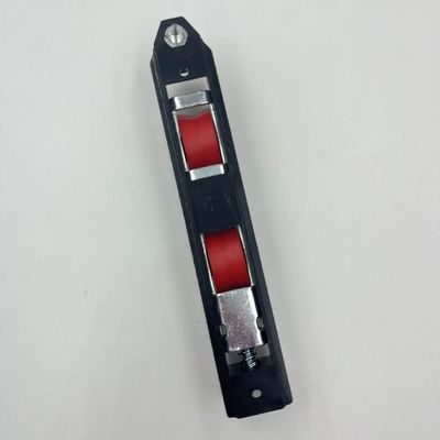 Rouleaux de porte de patio coulissante en noir