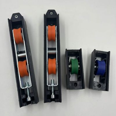 Rouleau de fenêtre à roue en nylon lisse pour fenêtres et portes en aluminium