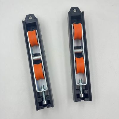 Rouleau de fenêtre à roue en nylon lisse pour fenêtres et portes en aluminium