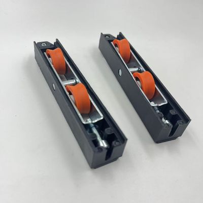 Rouleau de fenêtre à roue en nylon lisse pour fenêtres et portes en aluminium