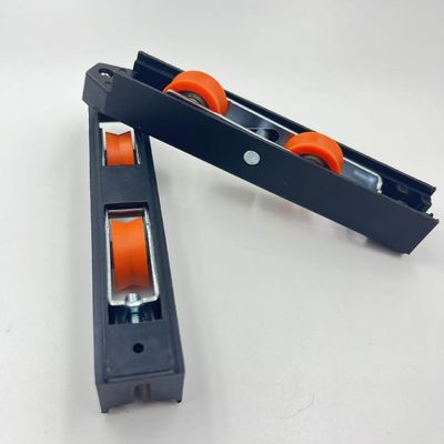 Rouleau de fenêtre à roue en nylon lisse pour fenêtres et portes en aluminium