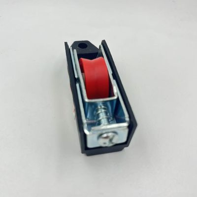 Pulle à rouleaux de porte coulissante personnalisable pour fenêtre de porte en aluminium