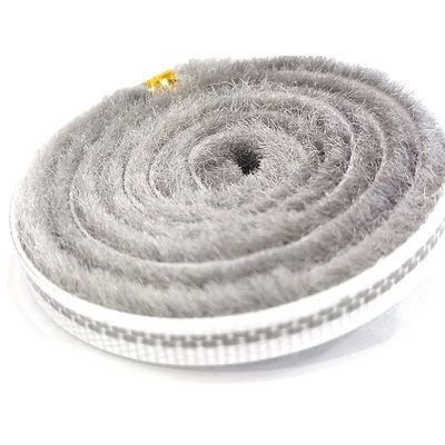 Tissus en laine souple en laine moelleuse, couture pour portes et fenêtres, bande d'étanchéité pour couture en noir/gris/marron/blanc/autres couleurs
