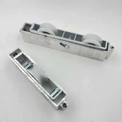 Polie de fenêtre à écran coulissant en aluminium à rouleaux simples personnalisée pour appartement