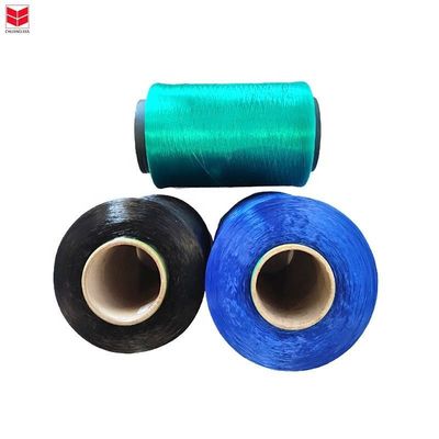 72F-130F RING SPUN fils de polypropylène pp fils 900d pour tissage de câbles en couleur forte