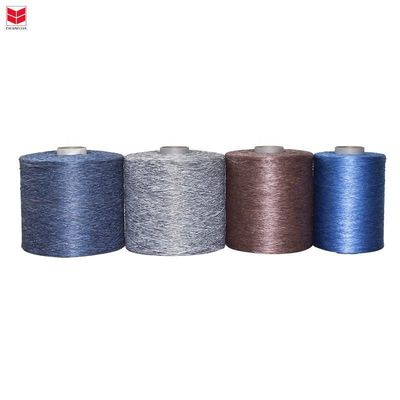 72F-130F RING SPUN fils de polypropylène pp fils 900d pour tissage de câbles en couleur forte