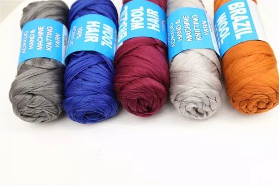 72F-130F RING SPUN fils de polypropylène pp fils 900d pour tissage de câbles en couleur forte