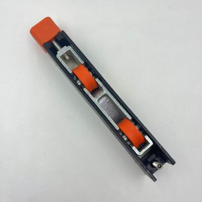 Double roulement en nylon porte coulissante et rouleau de fenêtre pour les projets de rénovation d'appartements