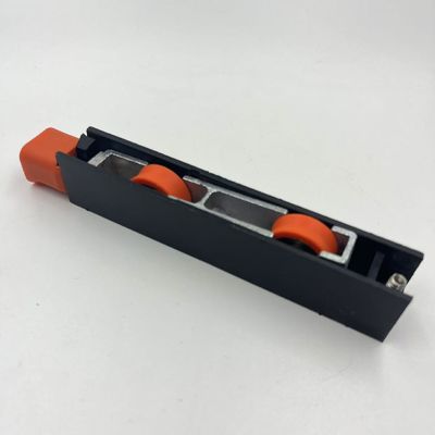 Double roulement en nylon porte coulissante et rouleau de fenêtre pour les projets de rénovation d'appartements
