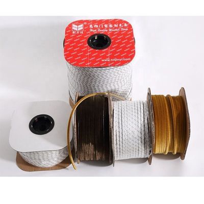 Bandes météorologiques en silicone pour portes et fenêtres en noir/gris/brun/blanc/autre