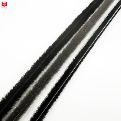 Matériau PP CLJ F20 Fenêtre de moulage bande météo pour porte coulissante 4,8 * 9MM Fermeture de porte en verre Hauteur de pile 3-25mm/largeur 3-50mm
