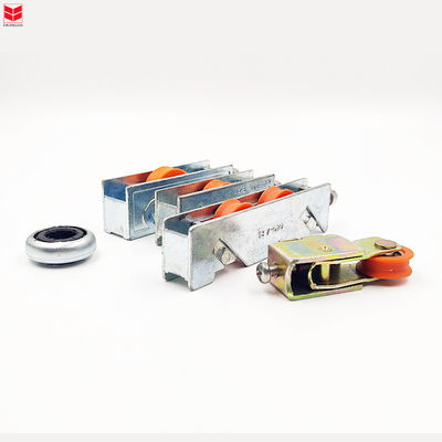 Roues plates/encastrées Roller en nylon avec cadre en acier pour fenêtre coulissante