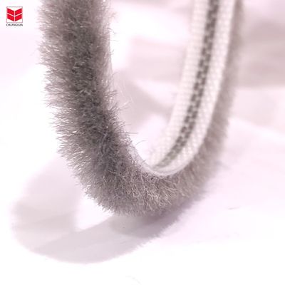 CLJ en laine étanche à l'eau non silicone à bande météo en fourrure gonflée pour porte et fenêtre en aluminium