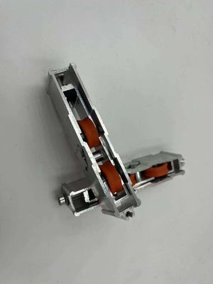 Porte coulissante en aluminium, fenêtre, rouleau de fond en nylon, porte et poulie de fenêtre