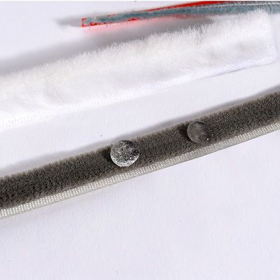 Piste météorologique auto-adhésive en aluminium pour portes et fenêtres en laine de silicone