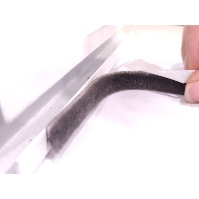 CLJ fenêtre coulissante en aluminium bande météo pile en laine de silicone bande d'étanchéité pour porte en verre pile hauteur 3-25mm / largeur 3-50mm