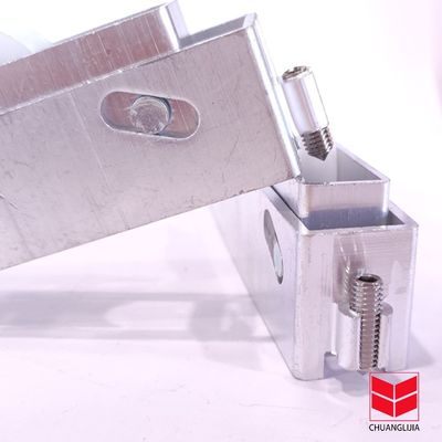 Des rouleaux de fenêtre coulissante en aluminium de conception moderne faciles à installer pour appartement