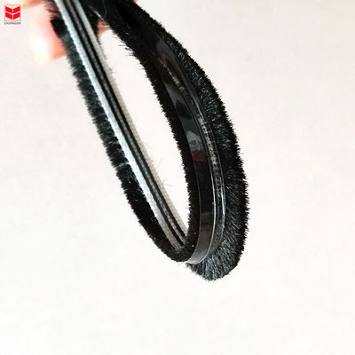3-50mm Largeur de la nageoire de laine de la pile de fenêtre Tissée de la bande de scellé de la brosse de la pile de la bande météo avec 3-25mm hauteur de la pile et le design moderne