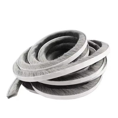100% PP bande météo auto-adhésive pour fenêtres en aluminium Durable et facile à installer en noir/gris/brun/blanc/autre