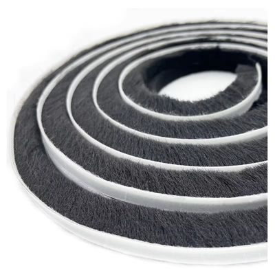 100% PP bande météo auto-adhésive pour fenêtres en aluminium Durable et facile à installer en noir/gris/brun/blanc/autre