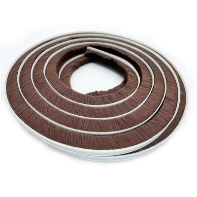 100% PP bande météo auto-adhésive pour fenêtres en aluminium Durable et facile à installer en noir/gris/brun/blanc/autre