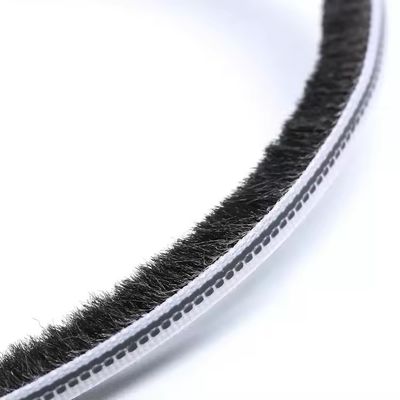Hauteur de pile 3-25 mm Largeur 3-50 mm 100% PP Alloy Aluminium Strip Brush Température de décapage pour la porte de CLJ porte coulissante