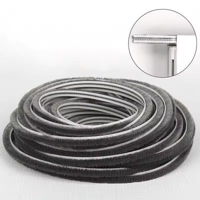 Fenêtre coulissante Garage Door Weather Strip avec 3M Adhesive Style de conception moderne en noir/gris/brun/blanc/autres couleurs