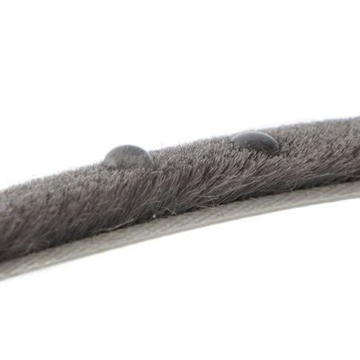 Pile de soutien extrusive étanche à l'eau et à la poussière bande météo pour fenêtre et porte Pile hauteur 3-25mm largeur 3-50mm