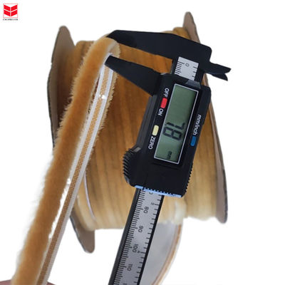 3-25mm Hauteur de pile étanche à l'eau à la poussière extrusive à l'arrière de la bande météorologique pour fenêtre et porte moderne