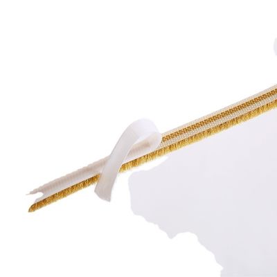 Efficace contre le vent et les intempéries bande d'entrée bouchon d'entrée porte balayage porte bande d'étanchéité inférieure en noir/gris/brun/blanc/autre