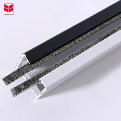 ISO9001 2008 Certifié étanchéité de pinceau brun bandes d'étanchéité de fenêtre de porte en noir/gris/brun/blanc/autres couleurs pour la performance