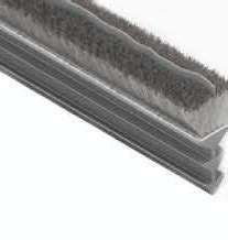 ISO9001 2008 Certifié étanchéité de pinceau brun bandes d'étanchéité de fenêtre de porte en noir/gris/brun/blanc/autres couleurs pour la performance
