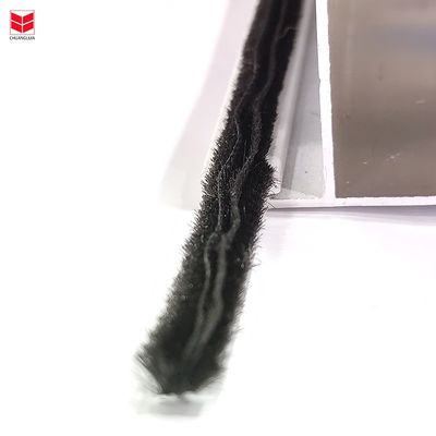 7*8 3p2l Ligne météo en laine avec aileron en plastique pour fermeture de porte et de fenêtre NOIR/GRAS/BRUN/BLANC/AUTRE Durable 100% PP