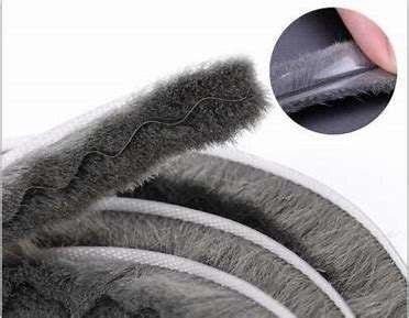Décapage anti-poussière et anti-température pour les armoires 7*6 mm Noir/Gray/Bron/Blanc
