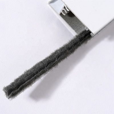 Certifié ISO9001 2008 Sceaux de pinceau résistant aux températures élevées rangée pile de laine bande météo pour porte coulissante en aluminium
