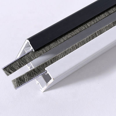 100% PP 3p Gris Noir Fenêtre et Porte Pile étanche au silicium Piste météo en plastique Largeur 3-50 mm Hauteur de pile 3-25 mm