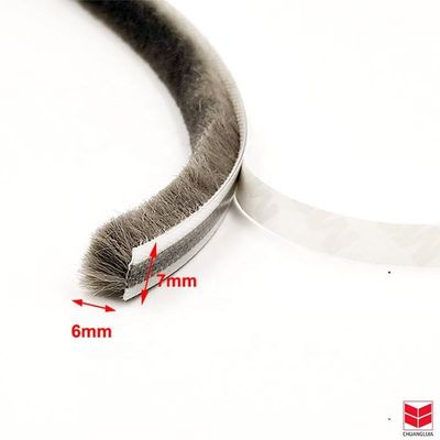 Pile de laine bande météo pour porte et fenêtre en aluminium Pile hauteur 3-25 mm / largeur 3-50 mm 100% PP