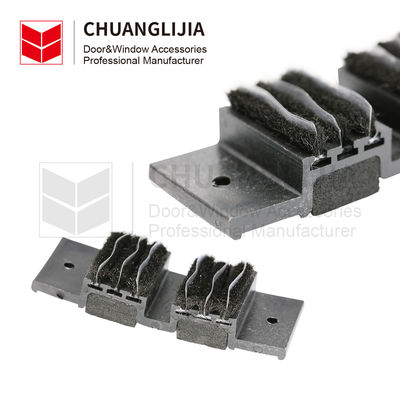 Facilité d'installation Système de portes et fenêtres en aluminium Accessoires en plastique Hauteur de pile 3-25 mm / largeur 3-50 mm